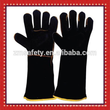 Guantes de soldadura de cuero de vaca